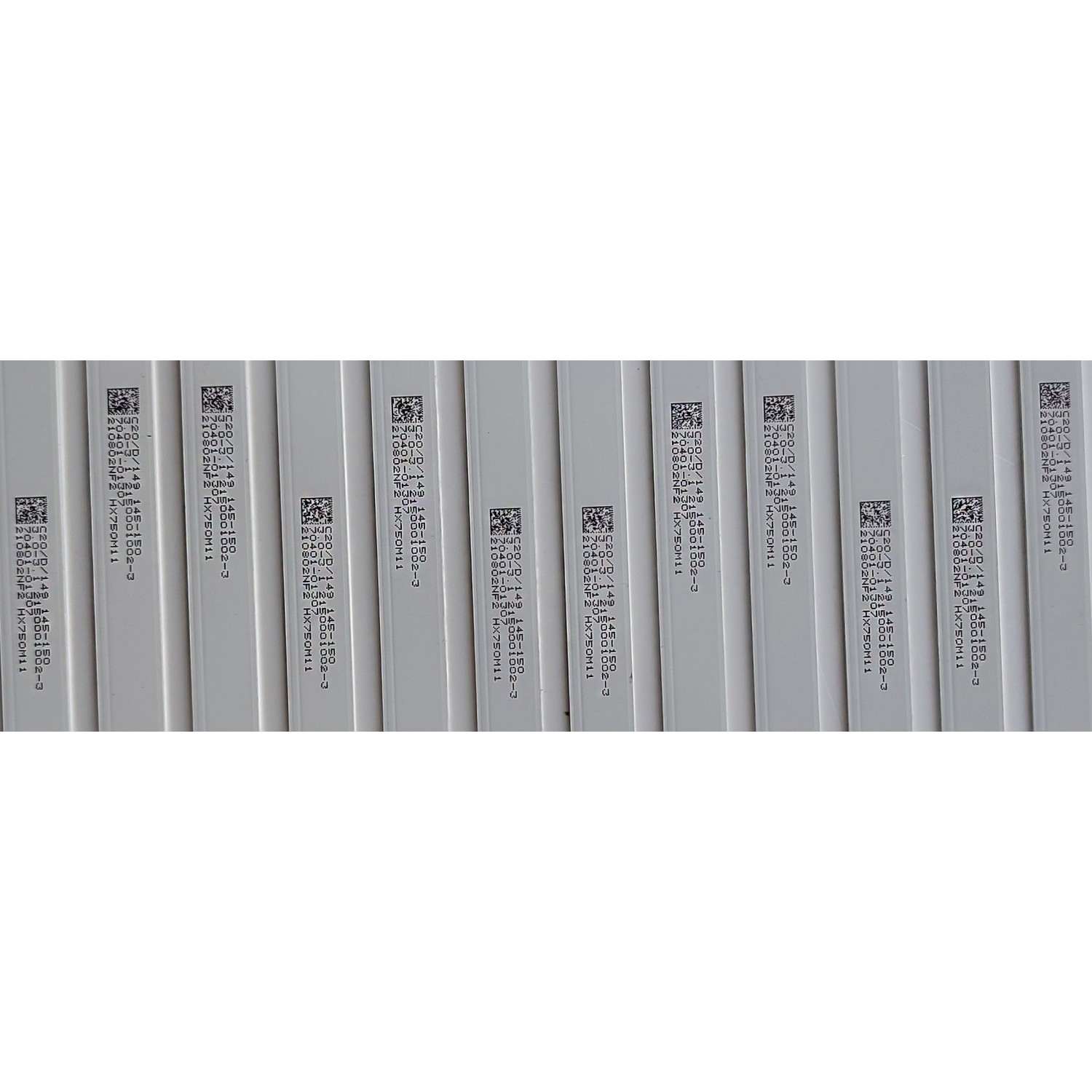 KIT DE LED'S ((NUEVOS)) PARA TV PHILIPS ((12 PIEZAS)) / NUMERO DE PARTE 303HX750011D / HFSX75D07-ZC66AG-04D / HX750M11 / HX750M12 / 210722DF2 / MODELOS 75PFL4756/F7 A / 75PFL5604/F7 A - Imagen 3